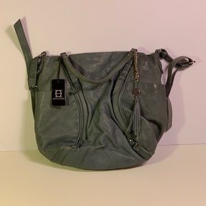 Large Olivia Harris Leather Shoulder Bag